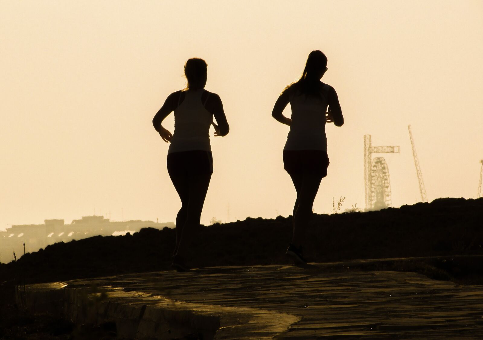 Canon PowerShot SX400 IS sample photo. Jogging, running, figures photography
