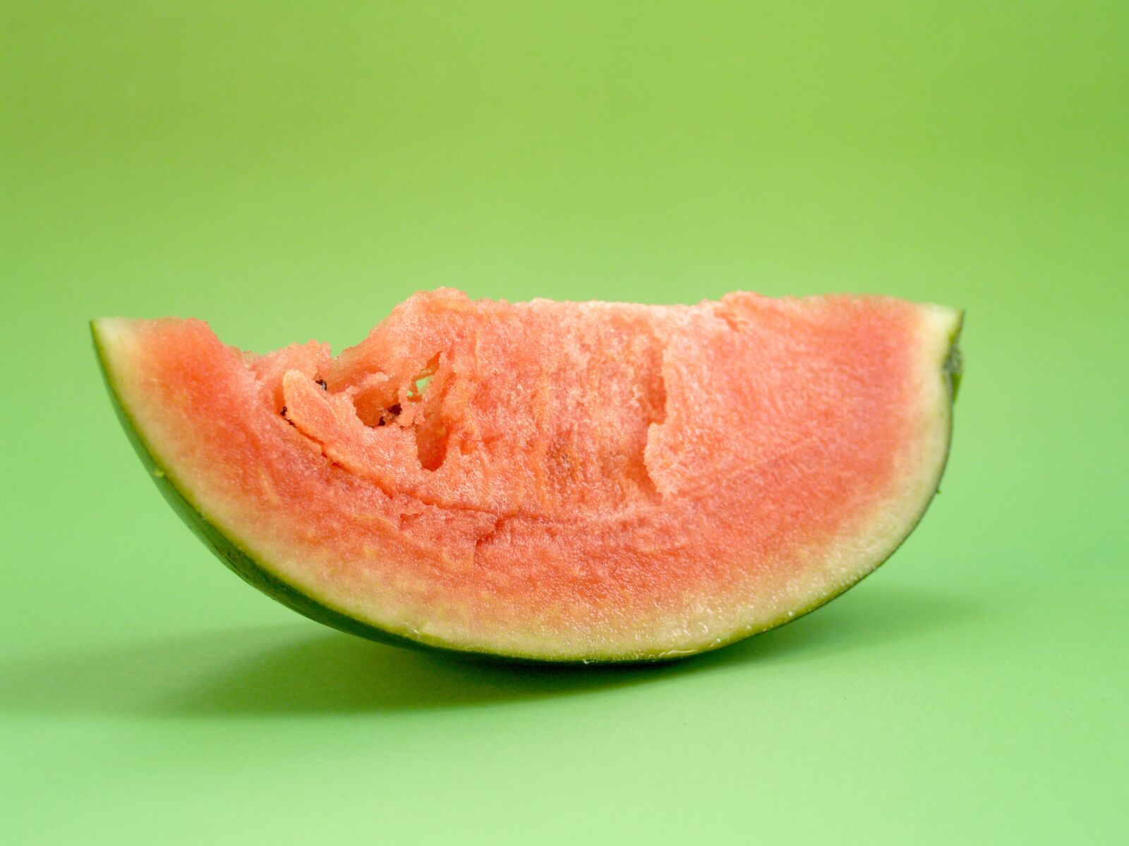 Olympus E-300 (EVOLT E-300) sample photo. Watermelon, slice, isolated photography
