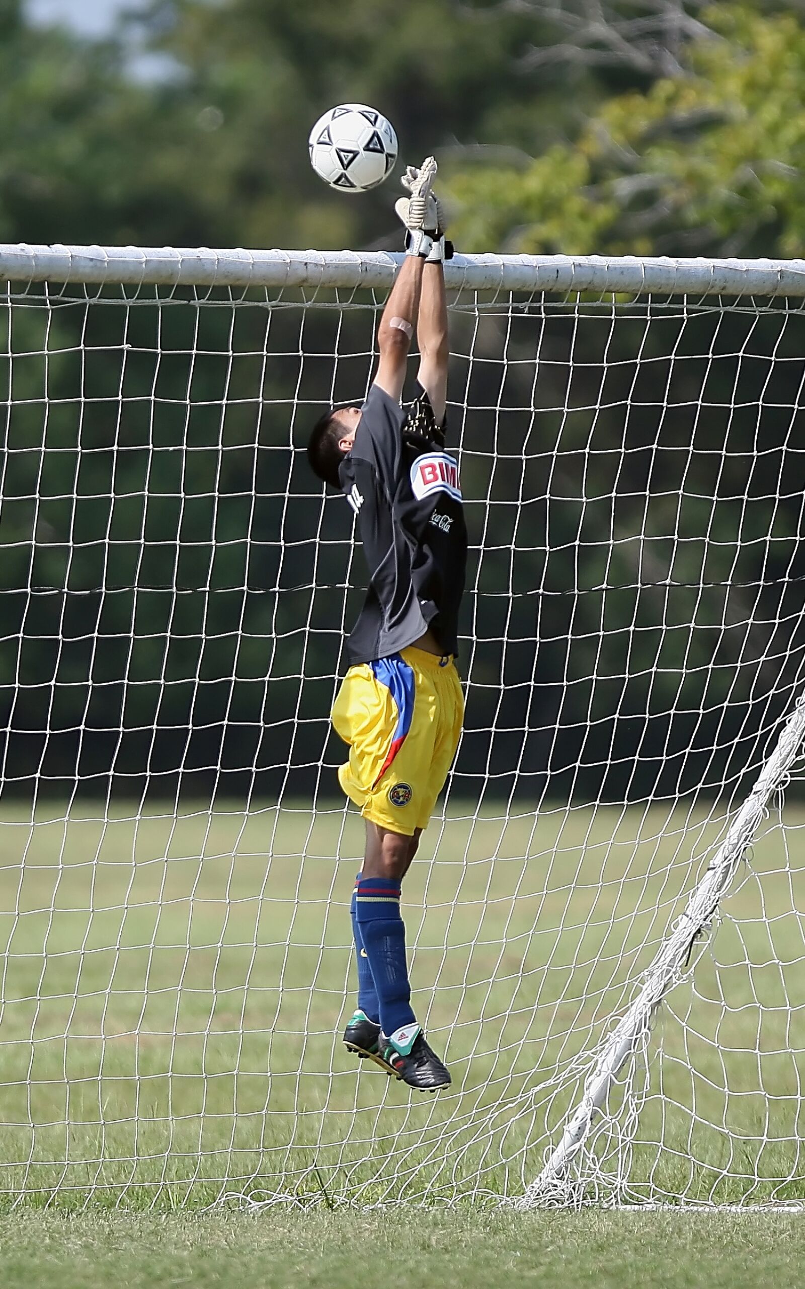 Canon EOS 30D sample photo. Soccer, goalkeeper, save photography