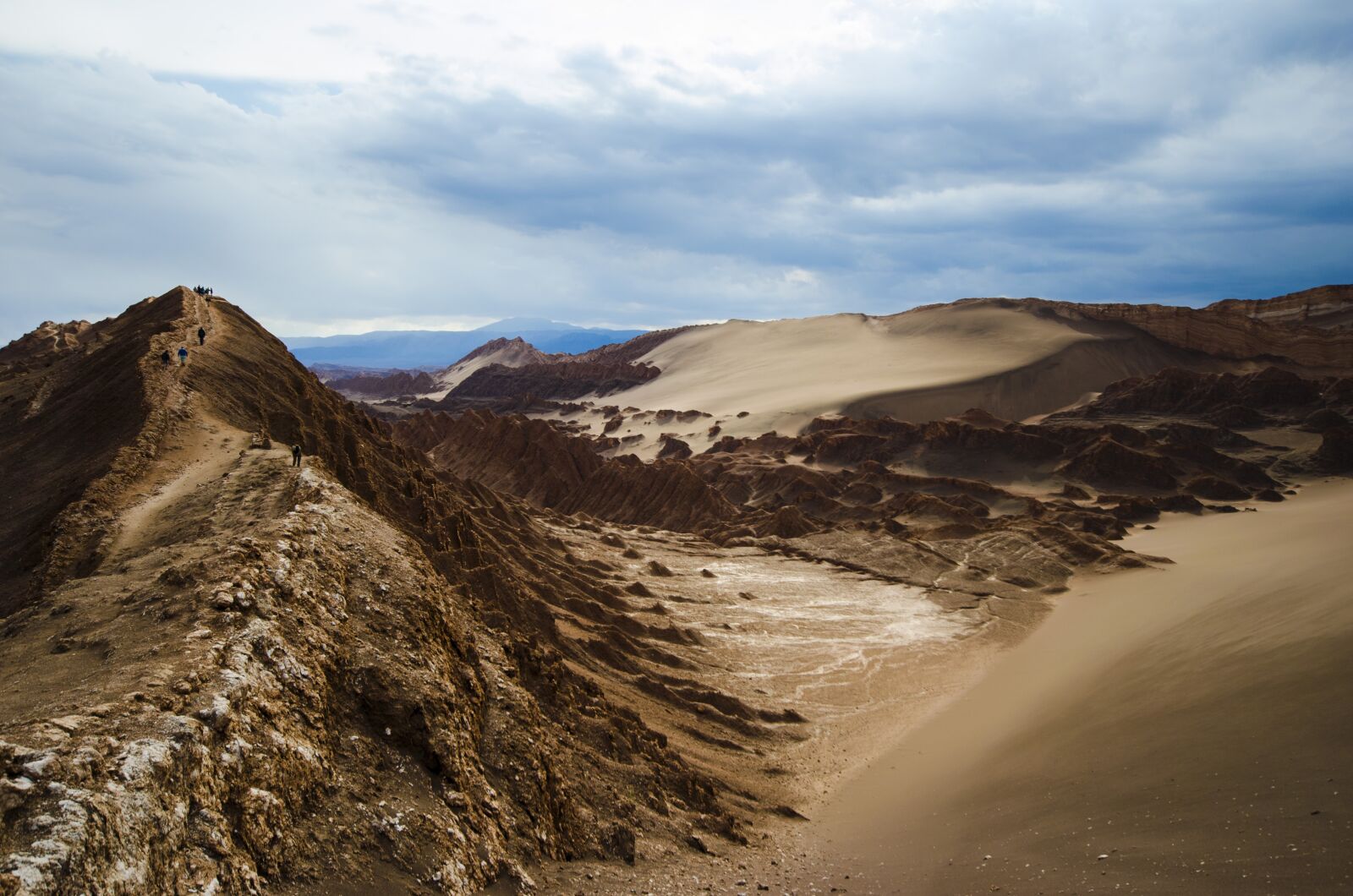 Nikon D5100 sample photo. Barren, clouds, desert photography