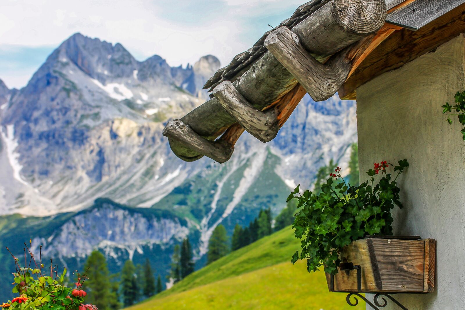 Canon EF-S 60mm F2.8 Macro USM sample photo. Alps, vernacular architecture, mountains photography