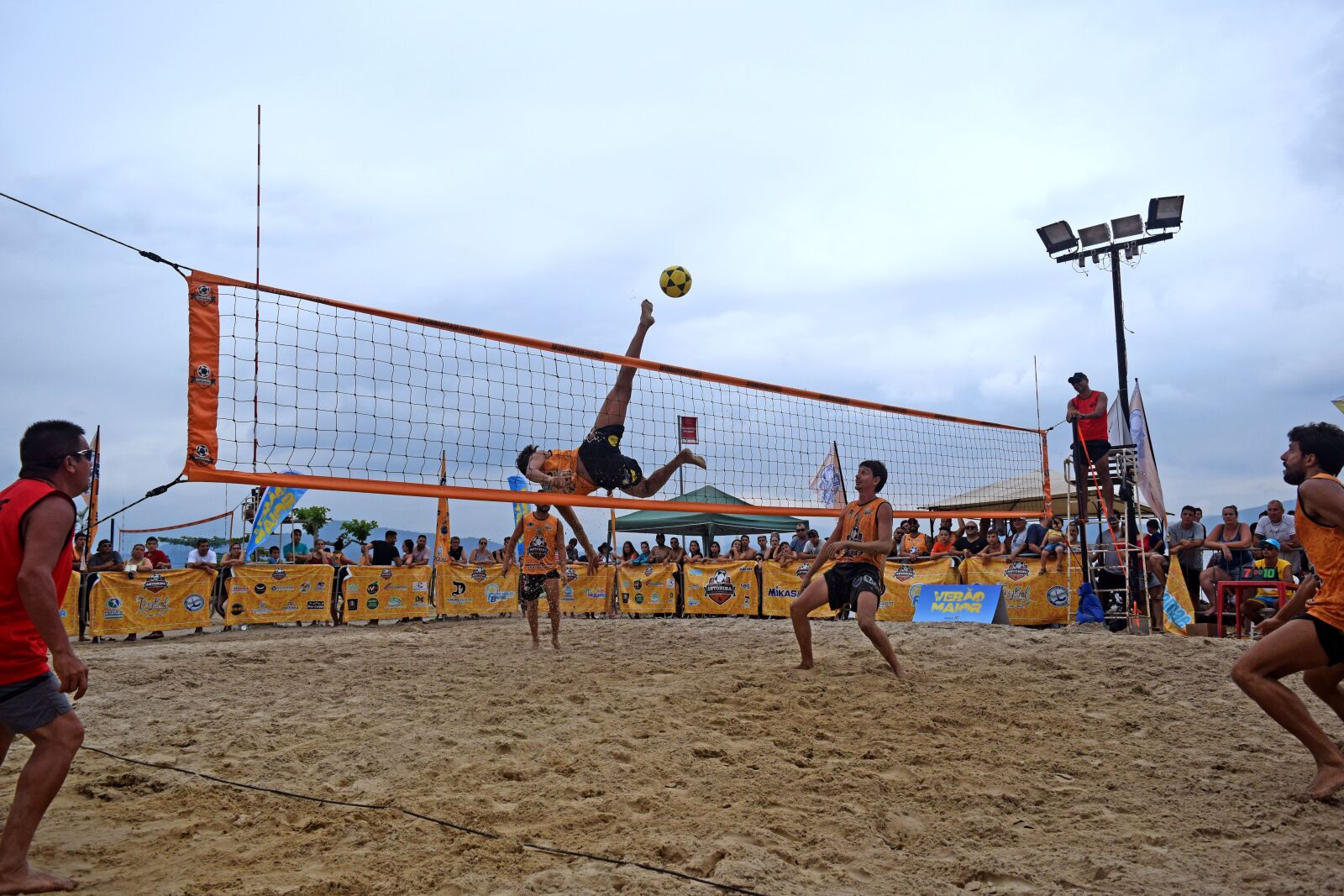 Nikon D5300 sample photo. Footvolley, brazil, paraná photography