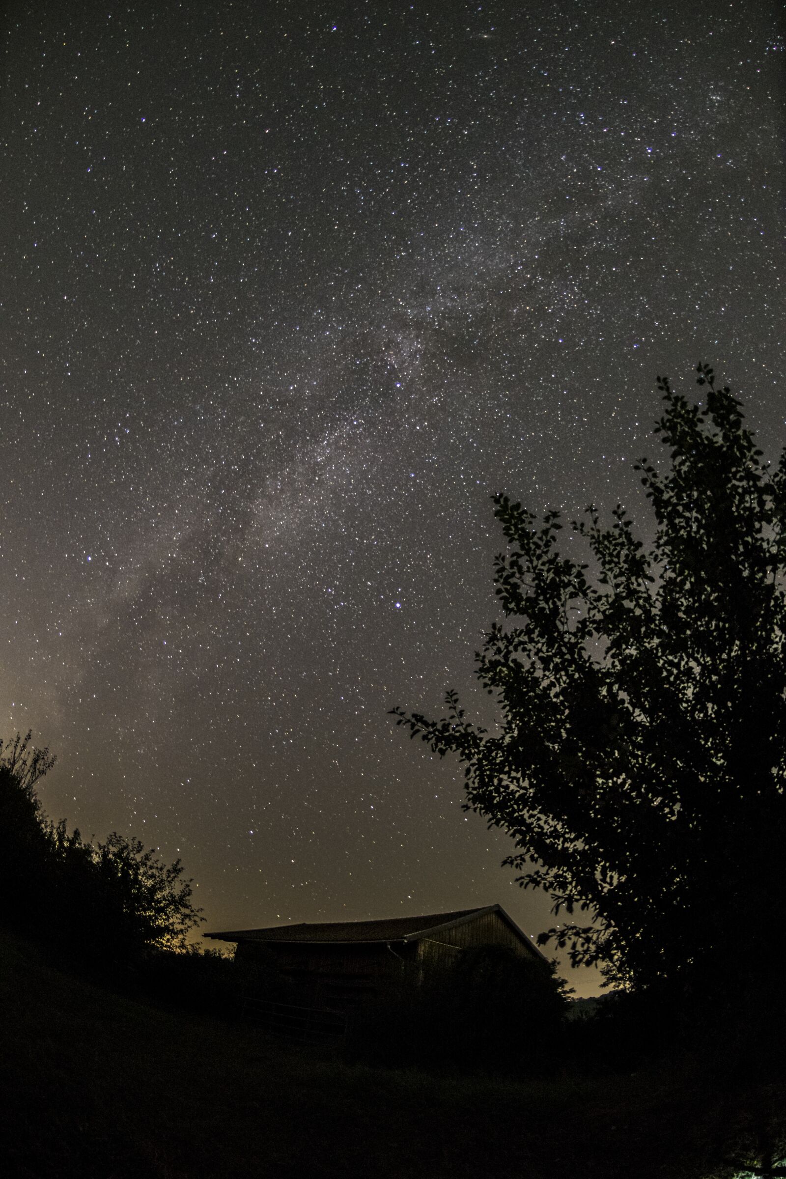 Nikon D5300 sample photo. Milky way, landscape, barn photography