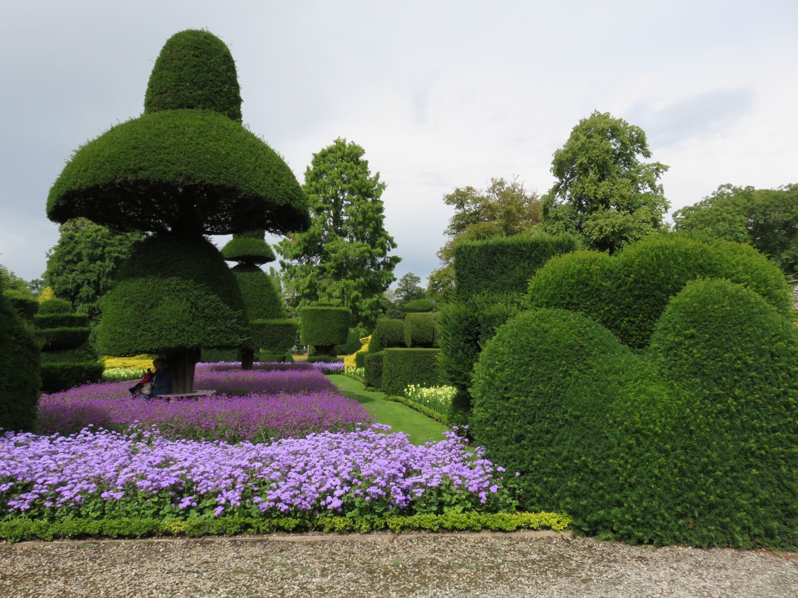 Canon PowerShot SX700 HS sample photo. Topiary, hedge, formal photography