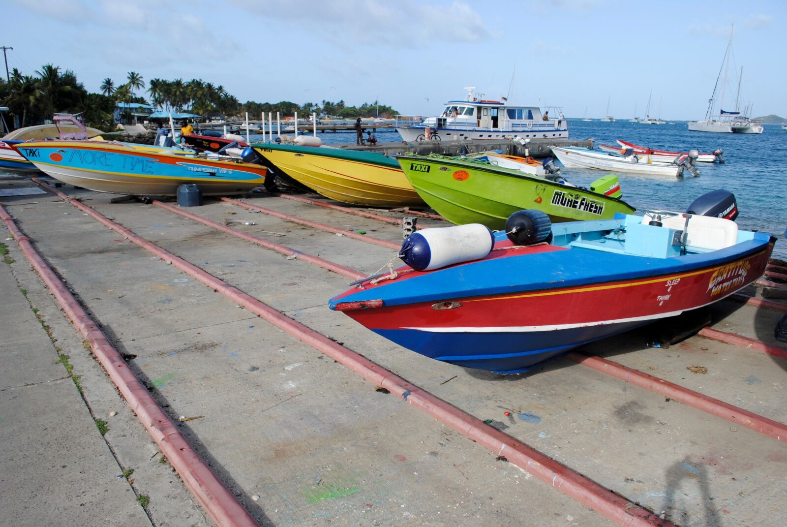 Nikon D3000 sample photo. Boats, transportation, west indies photography