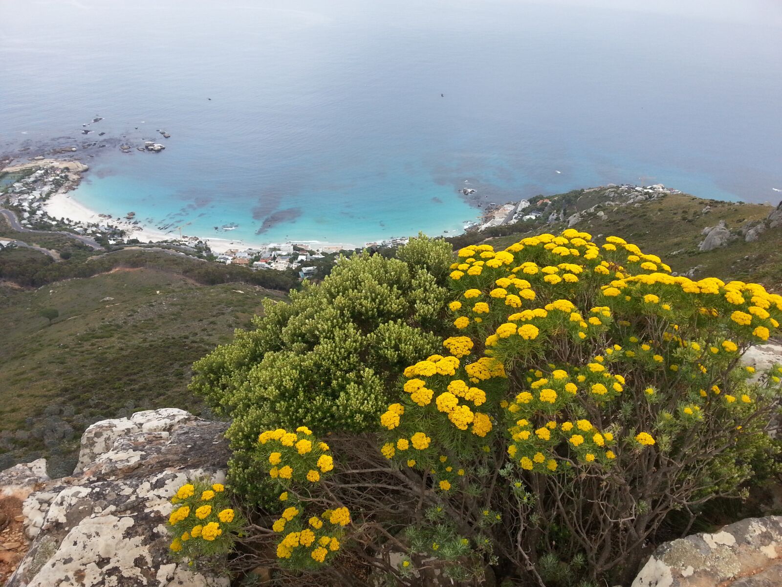 Samsung Galaxy Note2 sample photo. Lions head, cape town photography