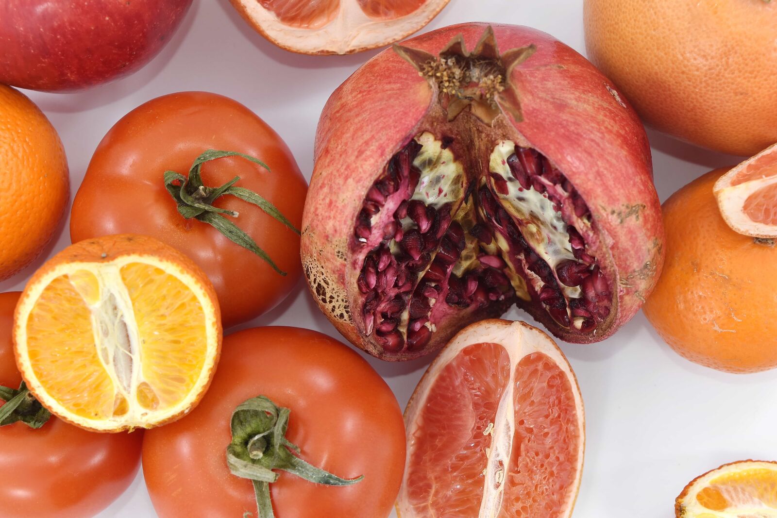 Nikon D5500 sample photo. Fruit, grapefruit, mandarin, red photography