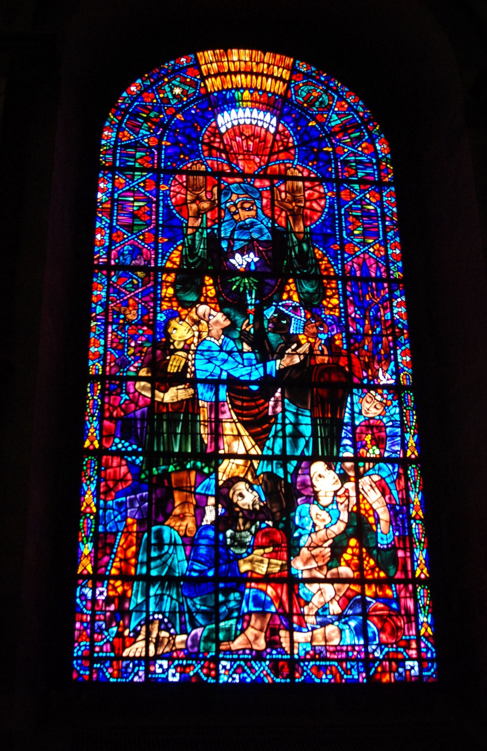 Nikon D80 sample photo. Stained, glass, window photography