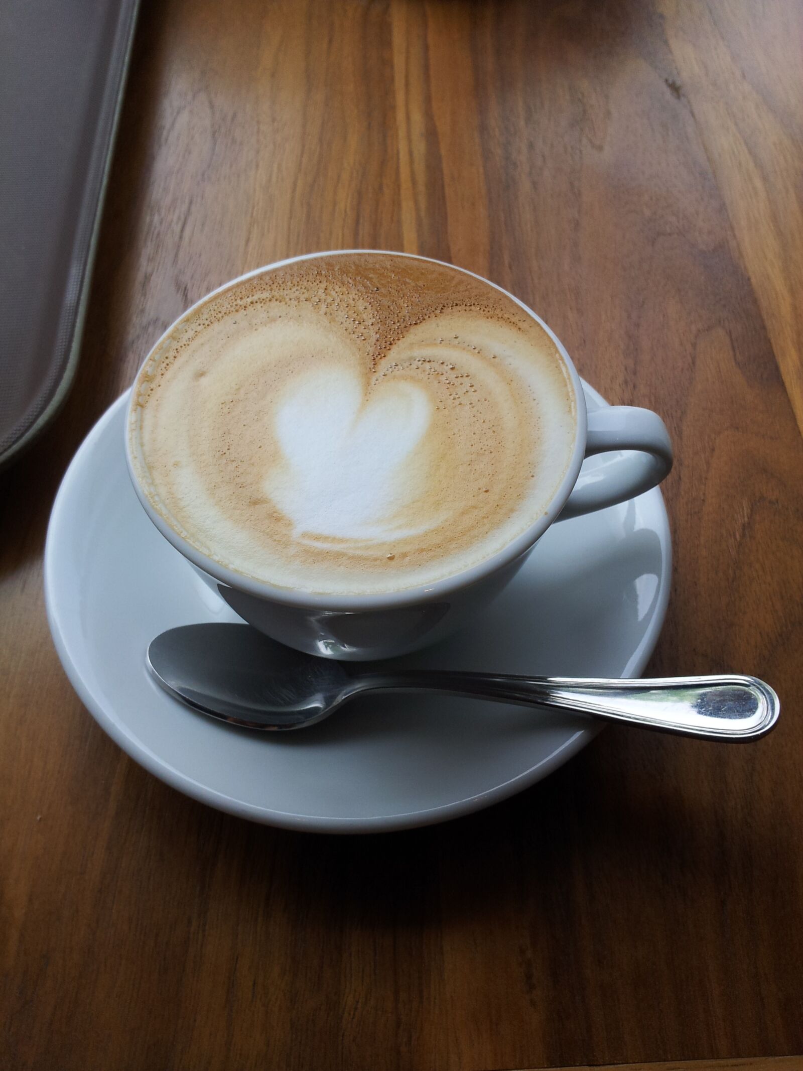 Samsung Galaxy Note sample photo. Coffee, latté, heart photography