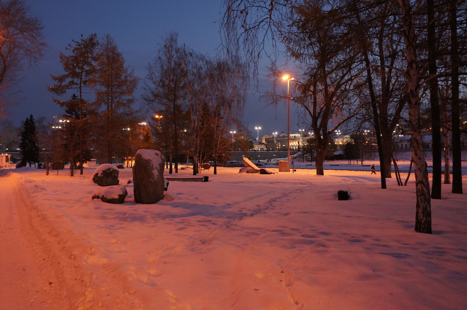Sony E 18-55mm F3.5-5.6 OSS sample photo. Park, russia, winter, yekaterinburg photography