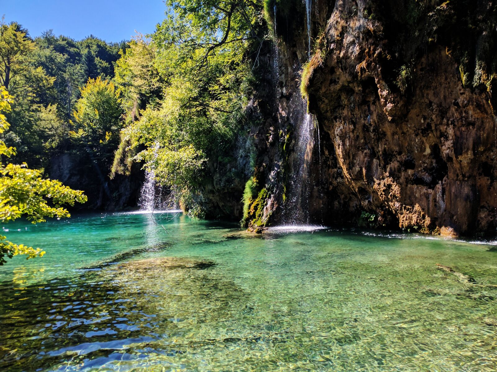 LG Nexus 5X sample photo. Croatia, waterfall, national park photography