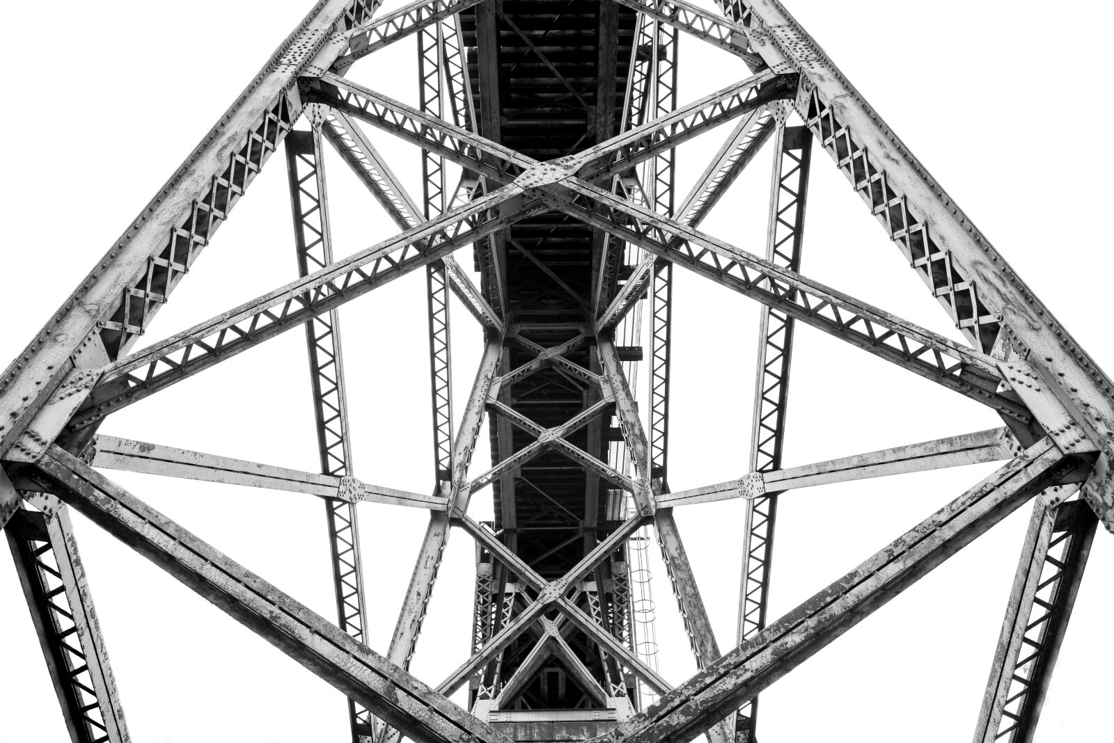 Nikon D750 sample photo. Bridge, trussel, steel photography