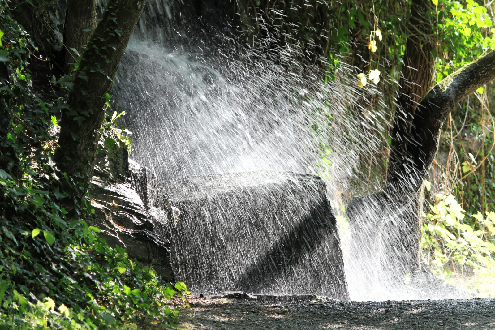 Canon EOS 7D sample photo. Cascade, park, waterfall photography