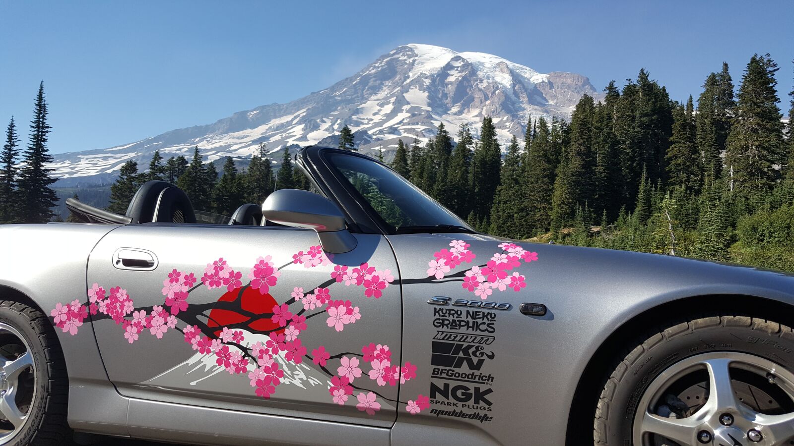 Samsung Galaxy Note5 sample photo. S2000, mount rainier, mountain photography