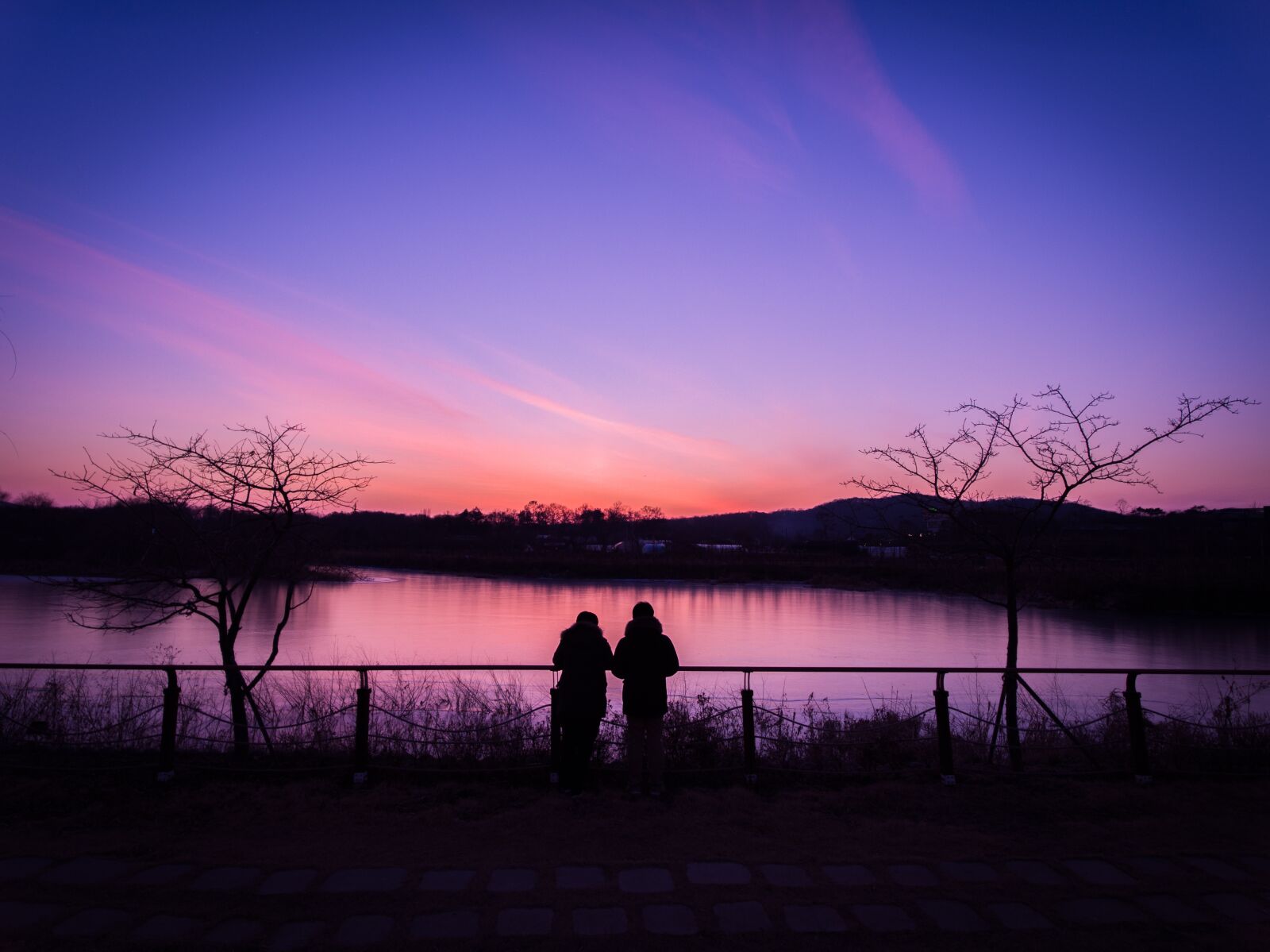 DJI FC330 sample photo. Sunset, silhouette, scenery photography
