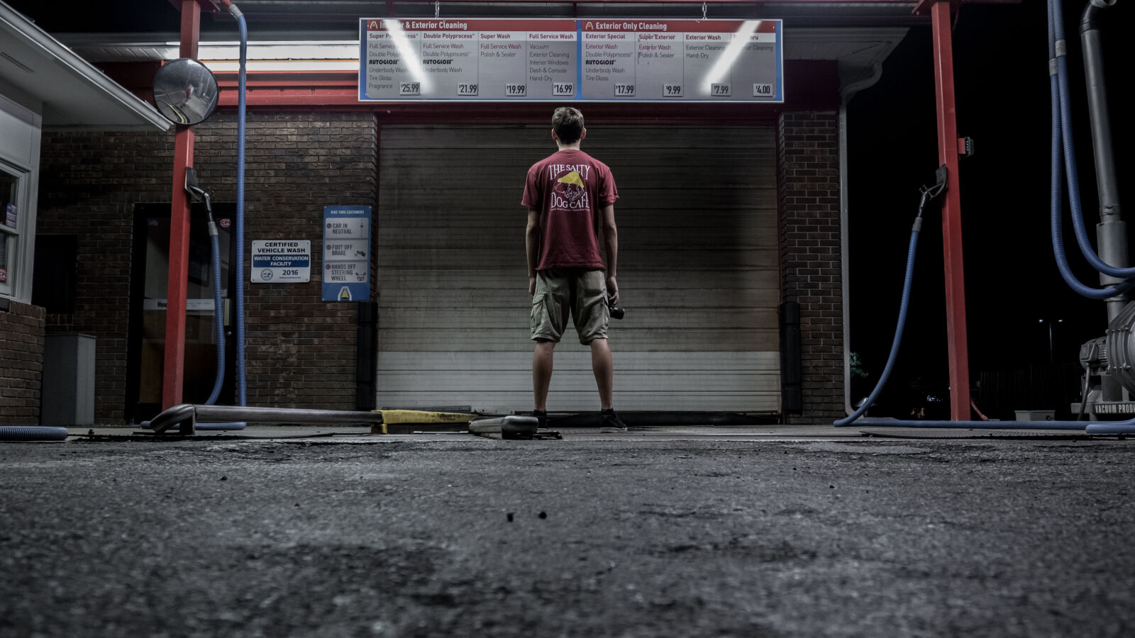 Panasonic Lumix DMC-G7 sample photo. Man, person, night, standing photography