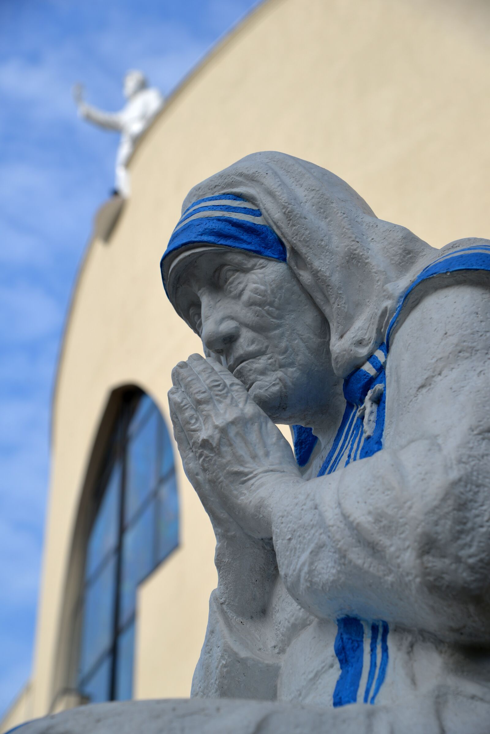 Nikon D610 sample photo. Mother teresa, albania, church photography