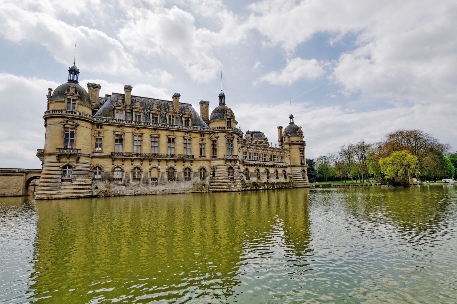 Nikon D300S sample photo. Chateau, chantilly, france photography