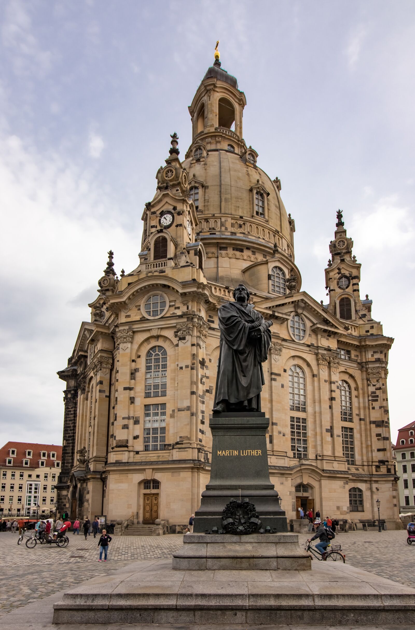 Canon EOS 80D sample photo. Dresden, frauenkirche, luther photography