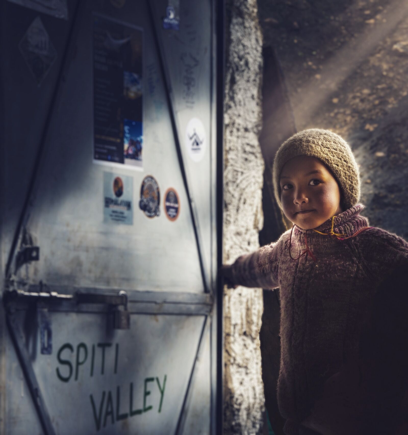 Nikon D7200 sample photo. Girl, spiti, childhood photography
