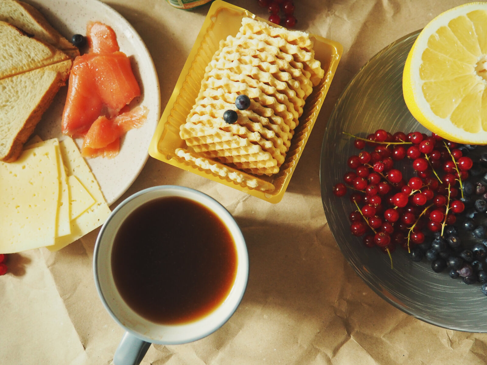Olympus OM-D E-M10 II sample photo. Bread, food, healthy, coffee photography