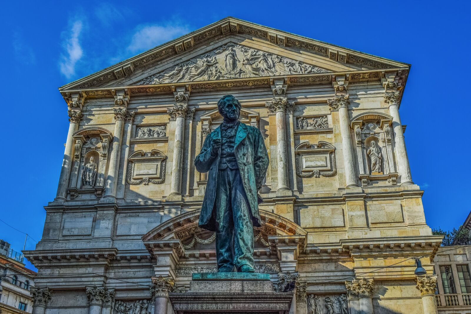 Nikon D3300 sample photo. Italy, milano, sculpture photography