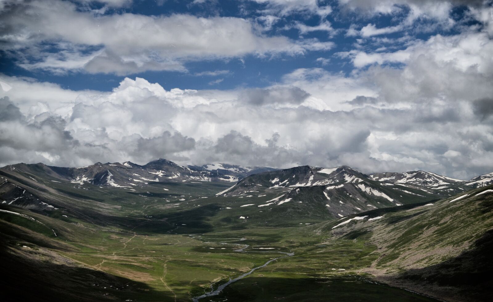Nikon D3100 sample photo. Mountains, clouds, sky photography