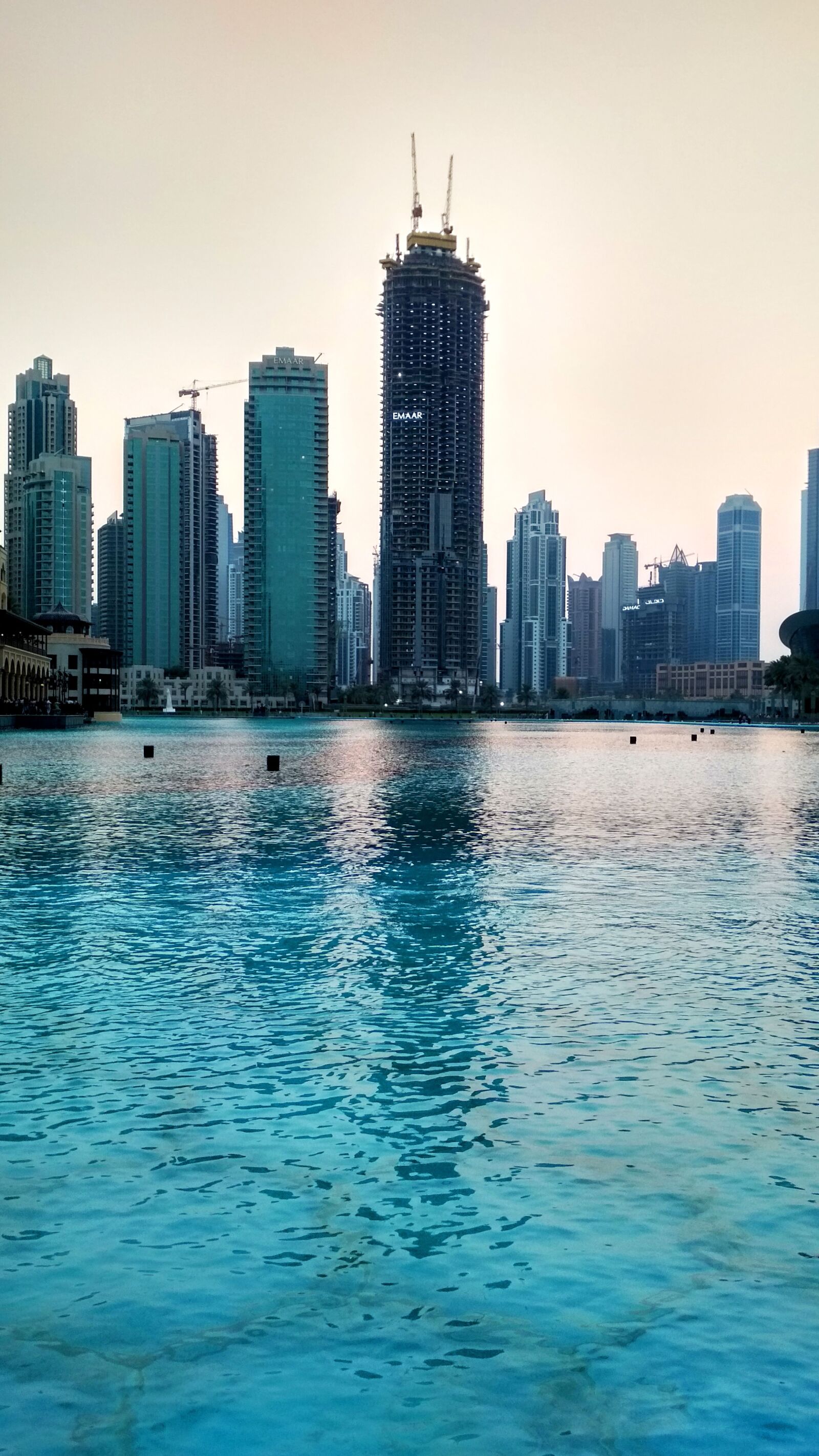 Xiaomi Redmi 4X sample photo. Emaar, water, building photography