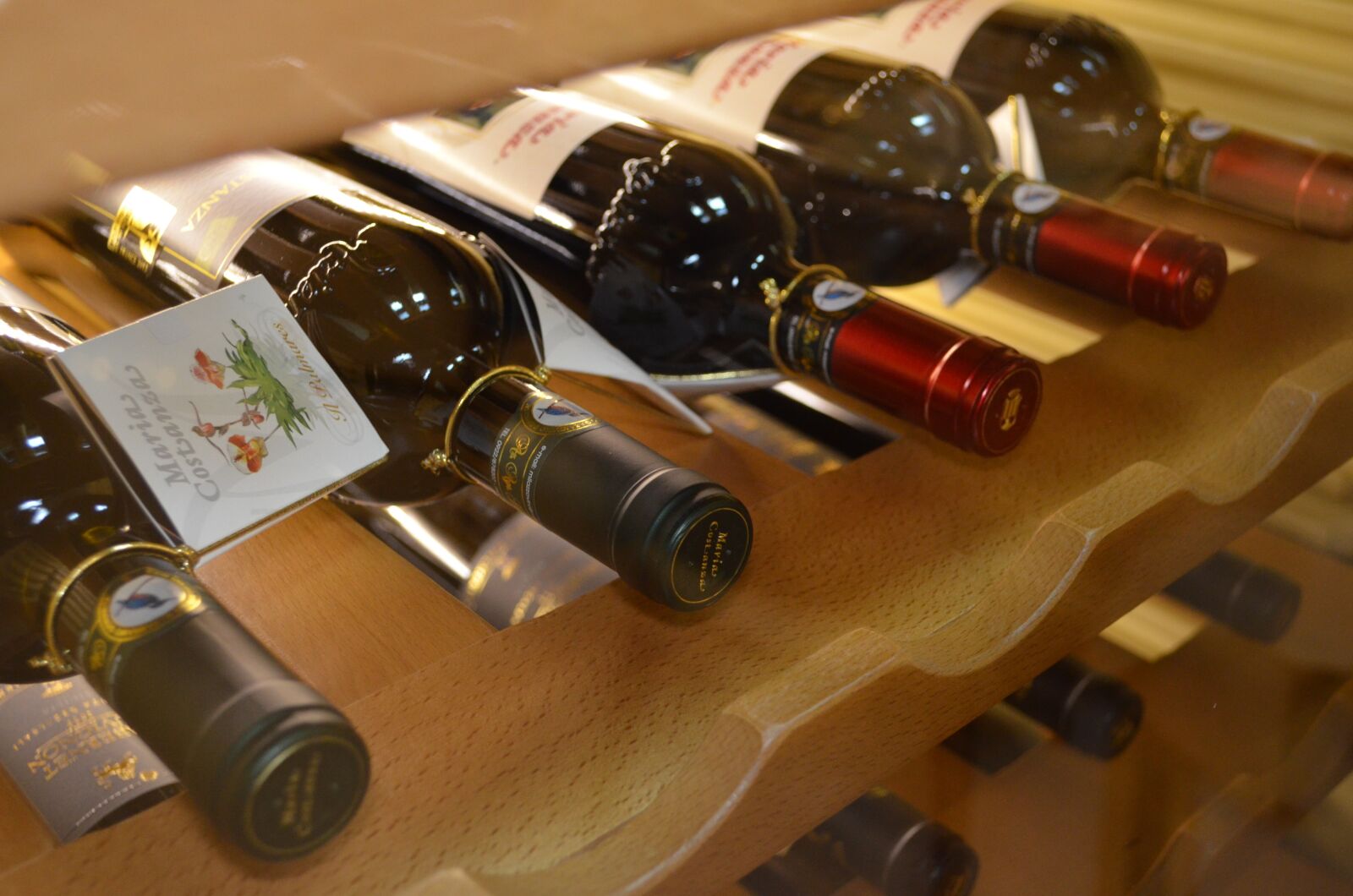 Nikon D5100 sample photo. Wine, bottles of wine photography