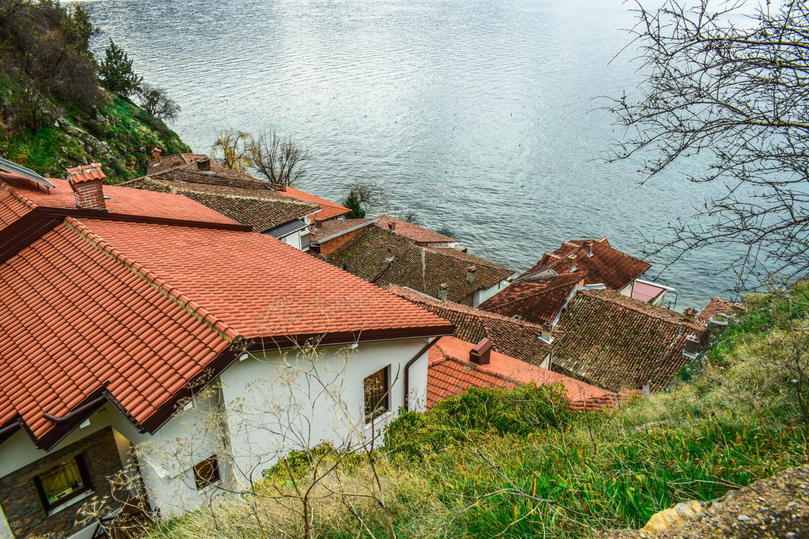 Nikon D3300 sample photo. Roof, houses, town photography