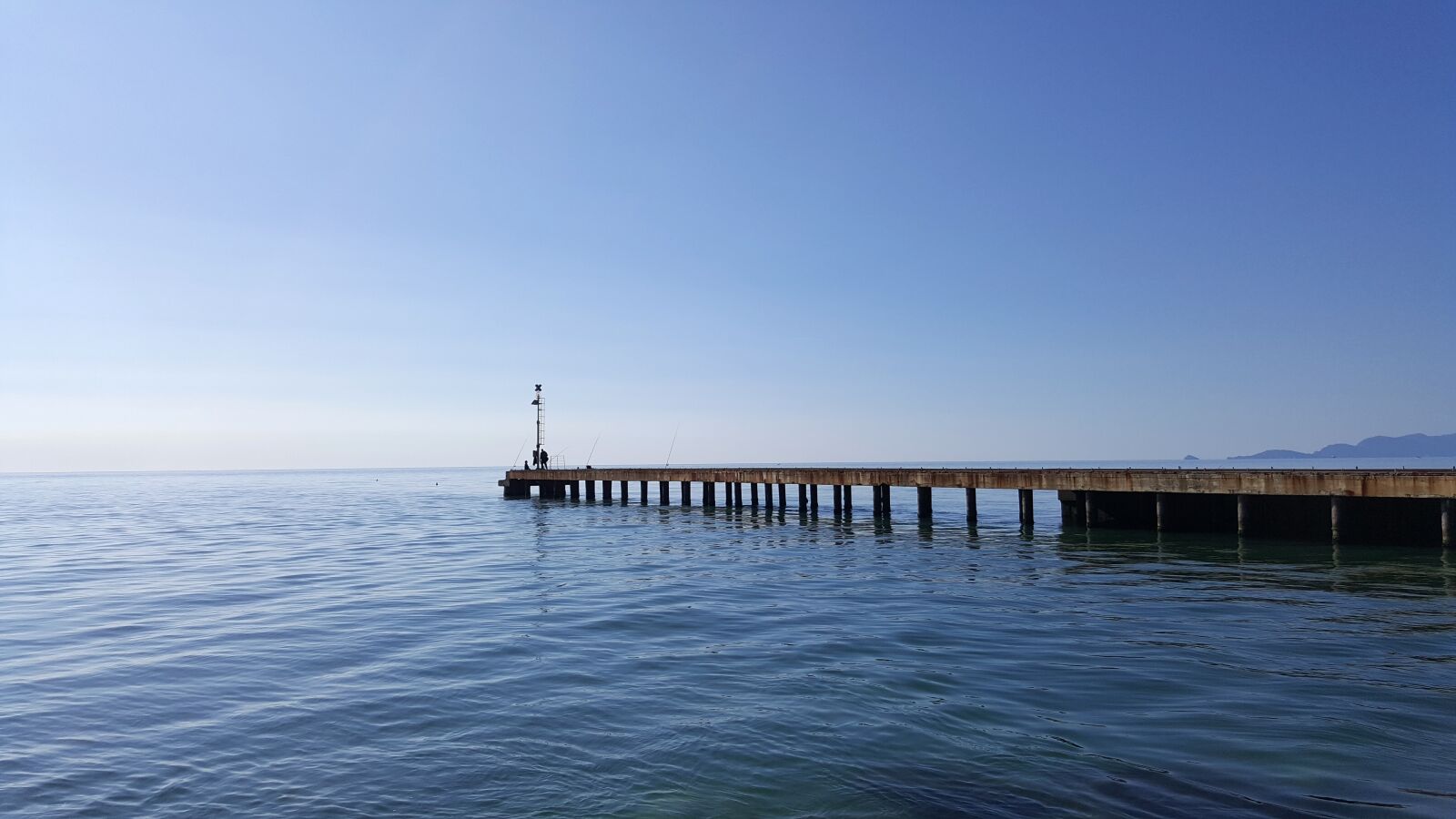 Samsung Galaxy S6 sample photo. Sea, pier, water photography