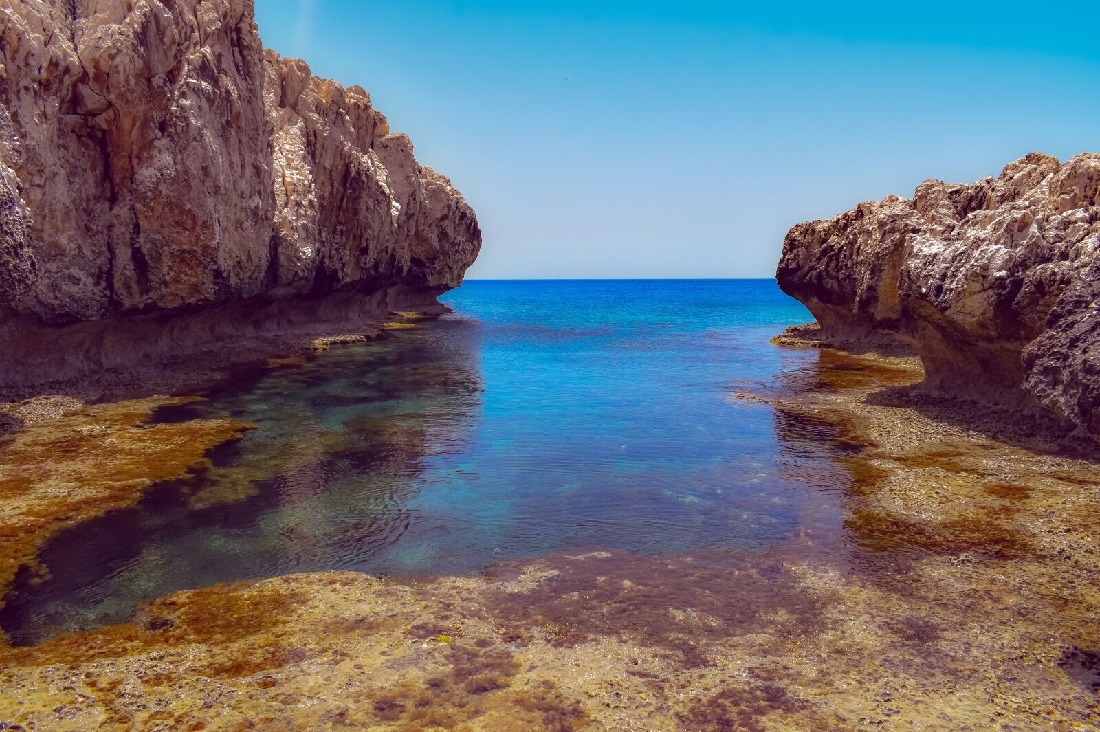Nikon D3300 sample photo. Rocky coast, cove, landscape photography