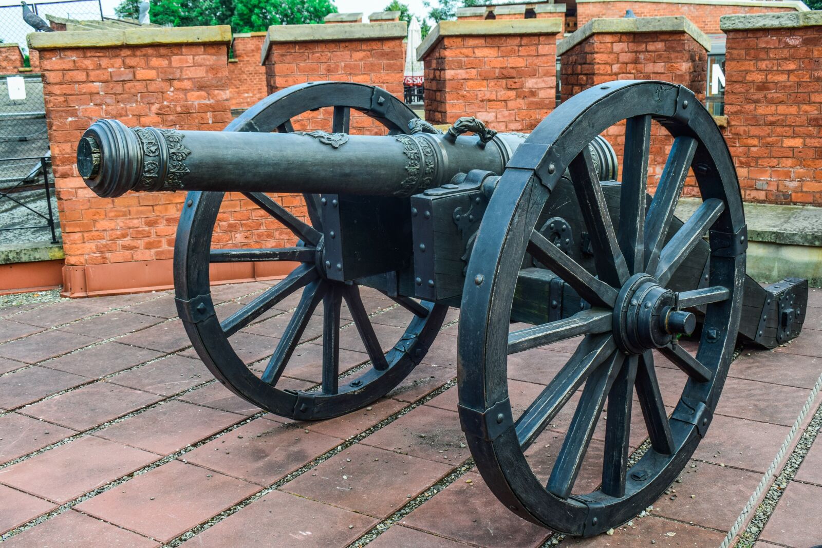 Nikon D3300 sample photo. Cannon, army, military photography