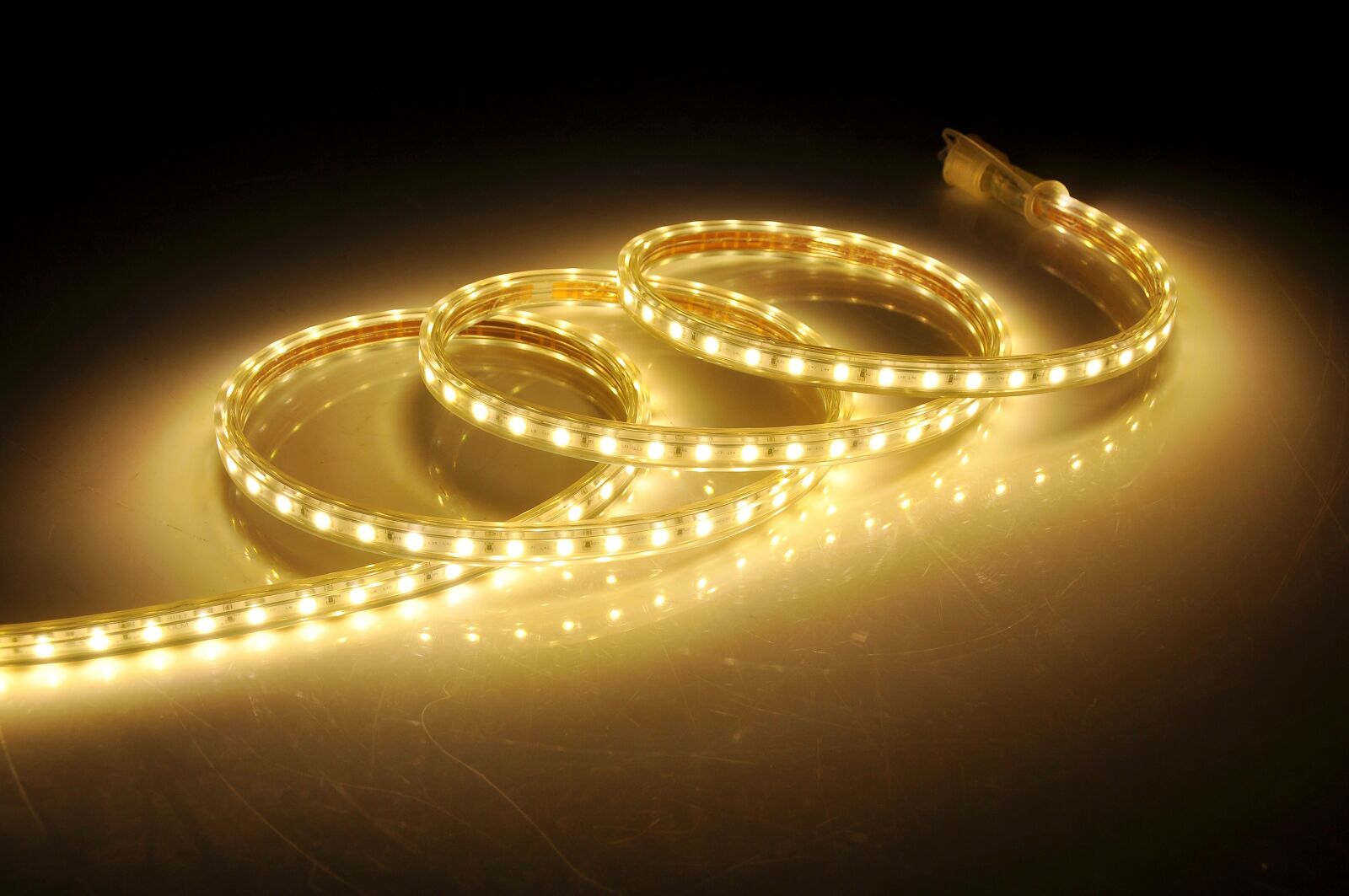 Nikon D90 sample photo. Led, led strip, lights photography