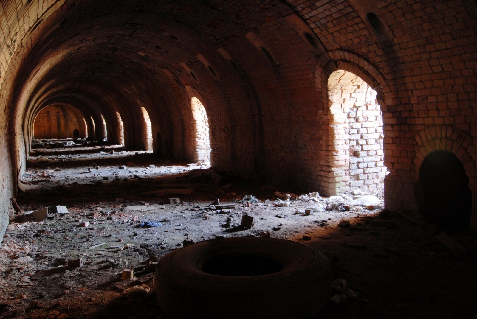 Nikon D200 sample photo. Building, the old brickyard photography