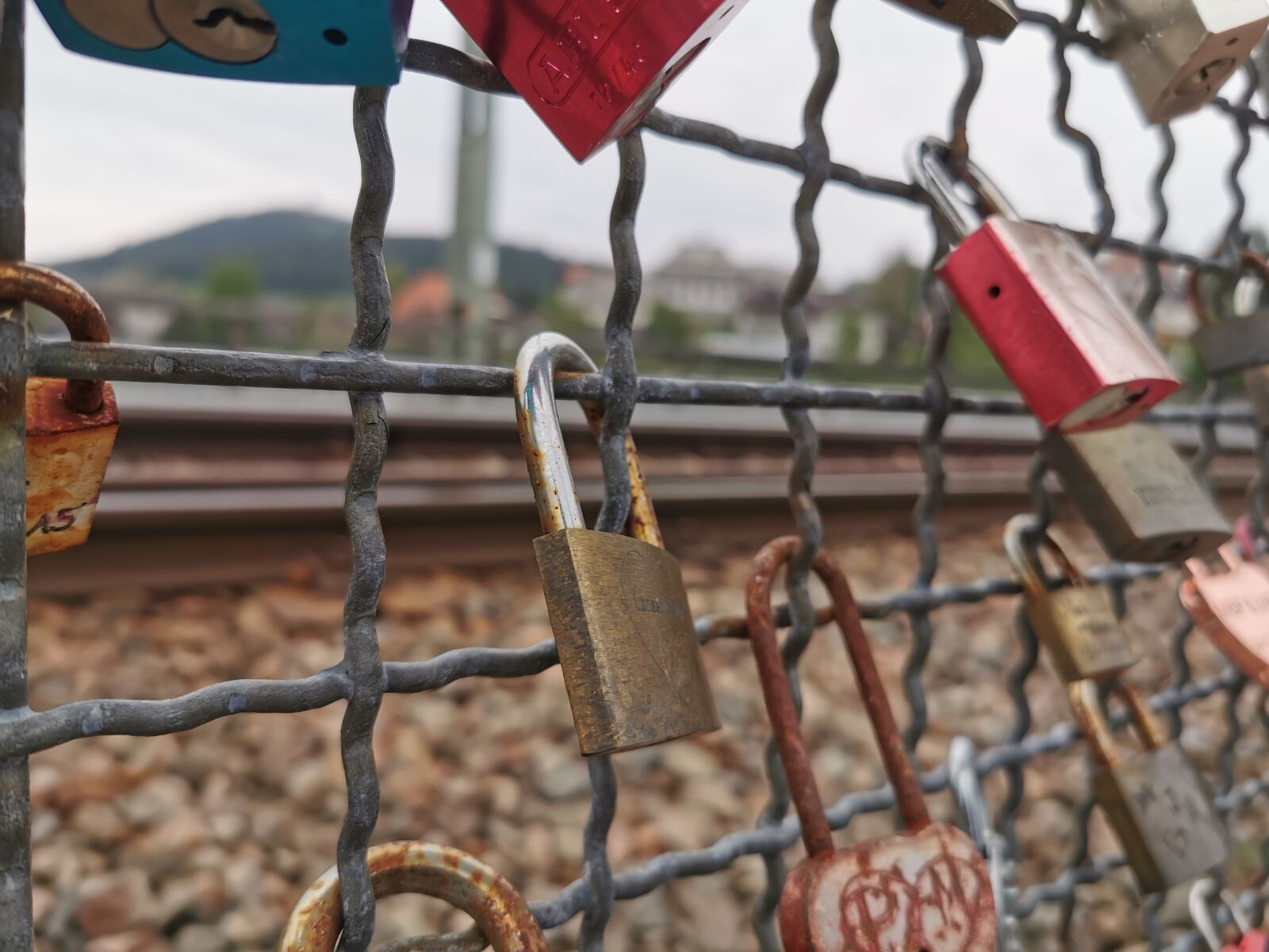HUAWEI P30 Pro sample photo. Lock, love, love lock photography