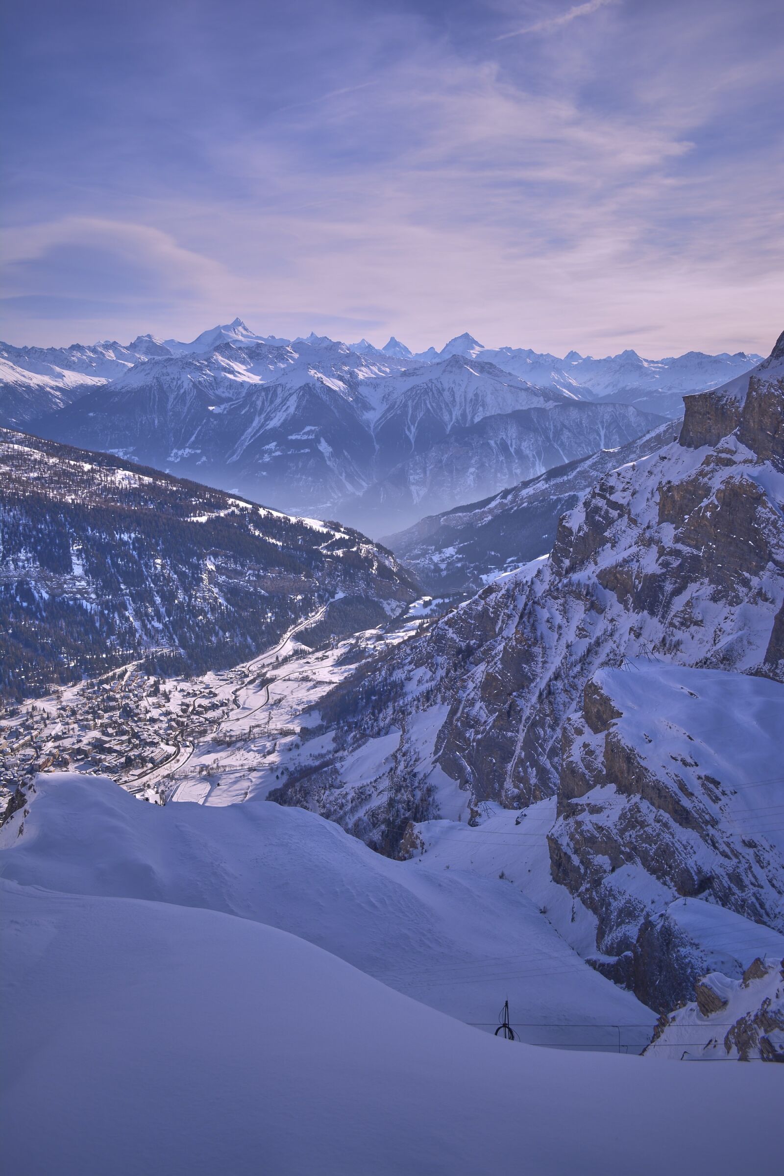 Nikon D5200 sample photo. Mountains, winter, snow photography