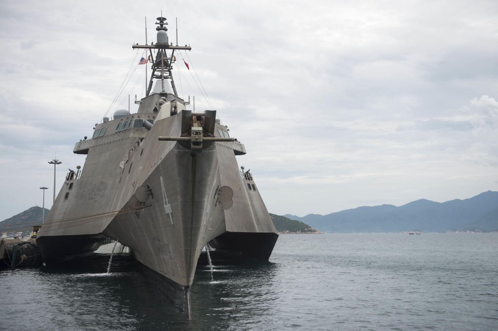 Nikon D4S sample photo. The littoral combat ship photography