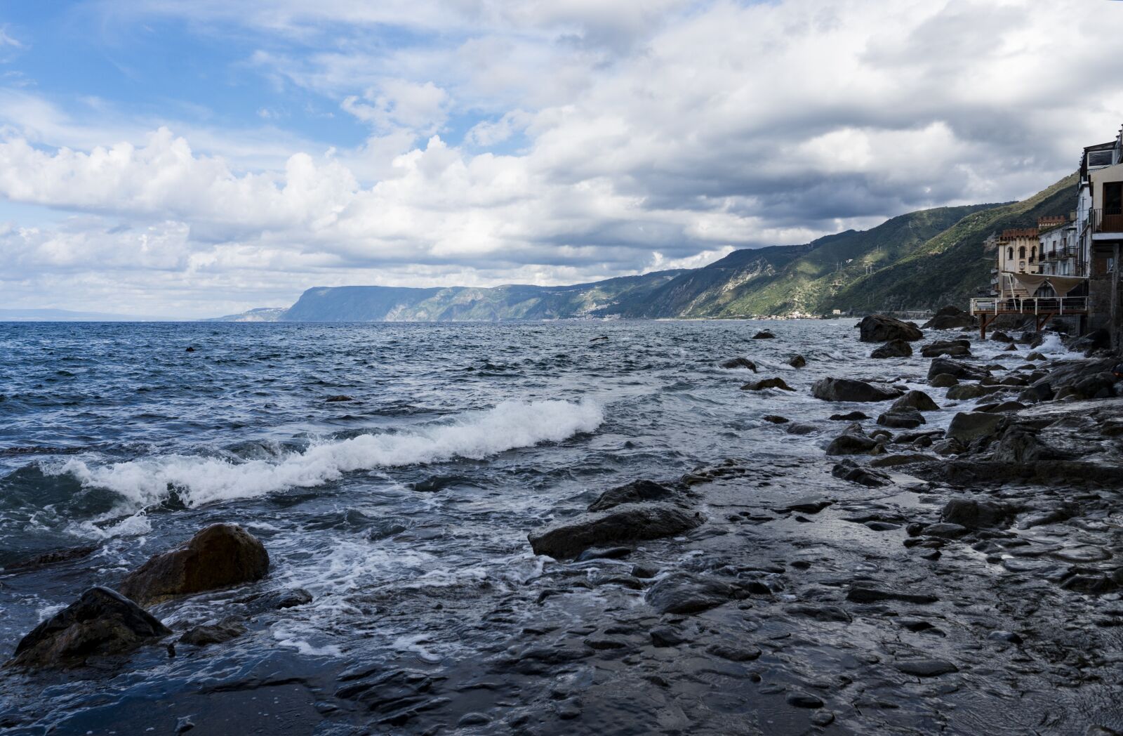 Sony a6300 sample photo. Sea, rocks, water photography