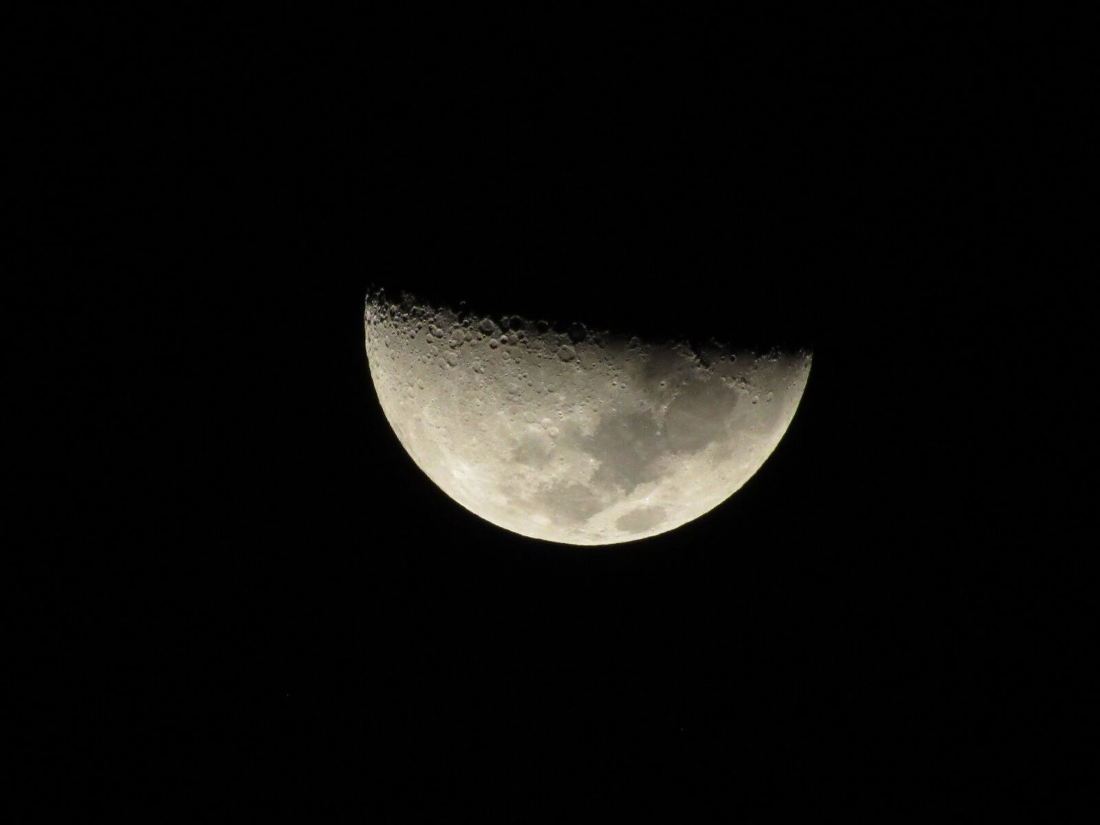 Canon PowerShot SX530 HS sample photo. Moon, night, landscape photography