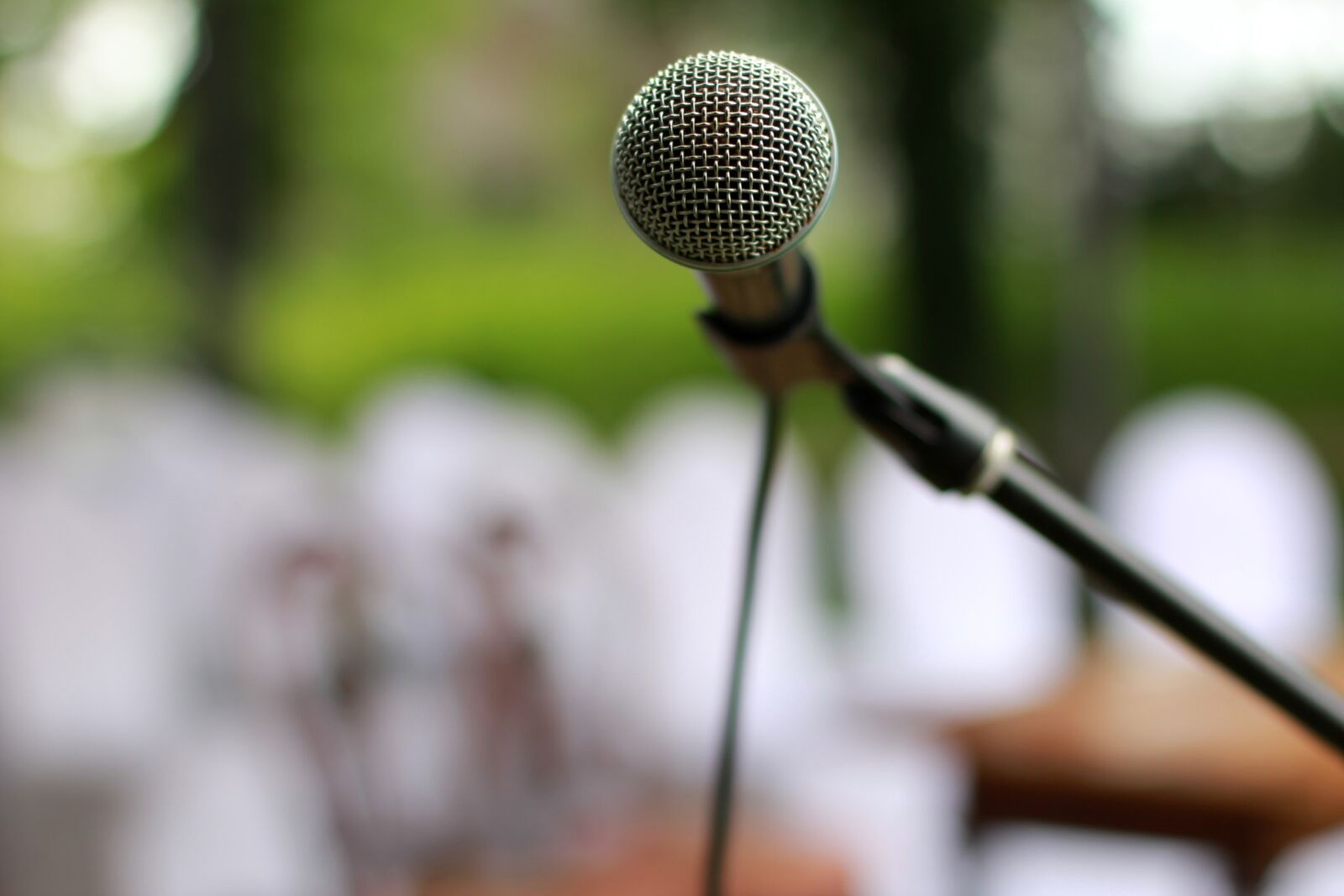 Canon EOS 60D + Canon EF 50mm F1.4 USM sample photo. Microphone, microphone stand, recording photography