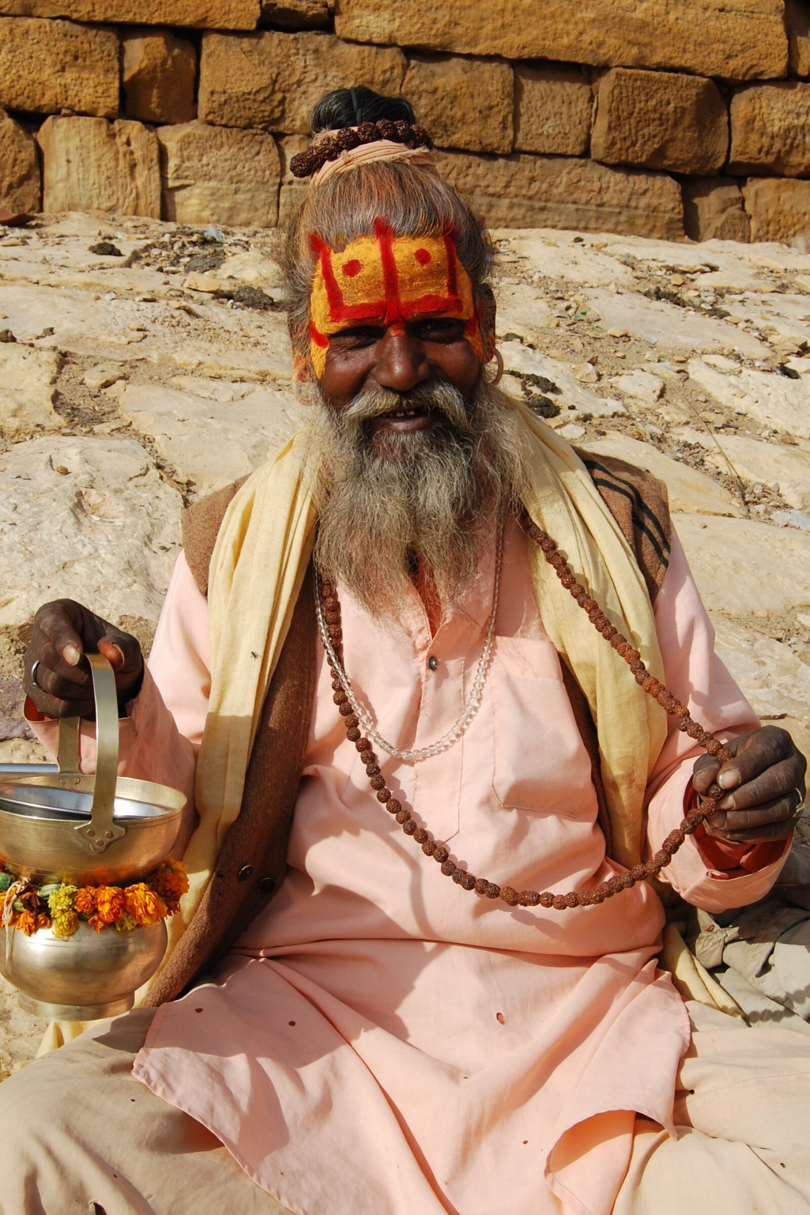 Nikon D40X sample photo. Sadu, holy, man photography