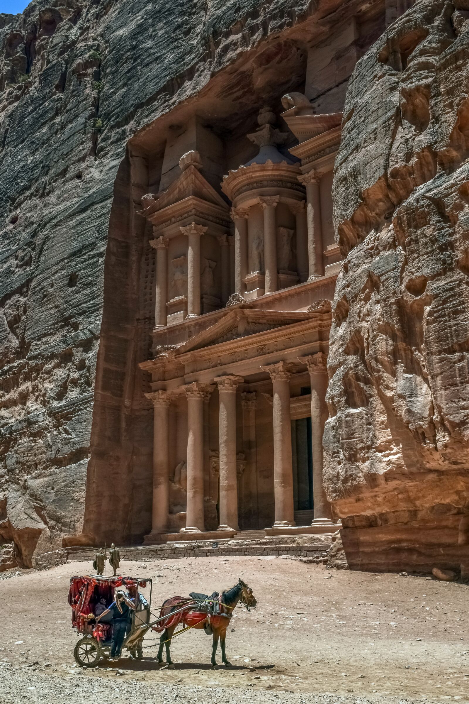 Nikon D3300 sample photo. Petra, jordan, treasury photography