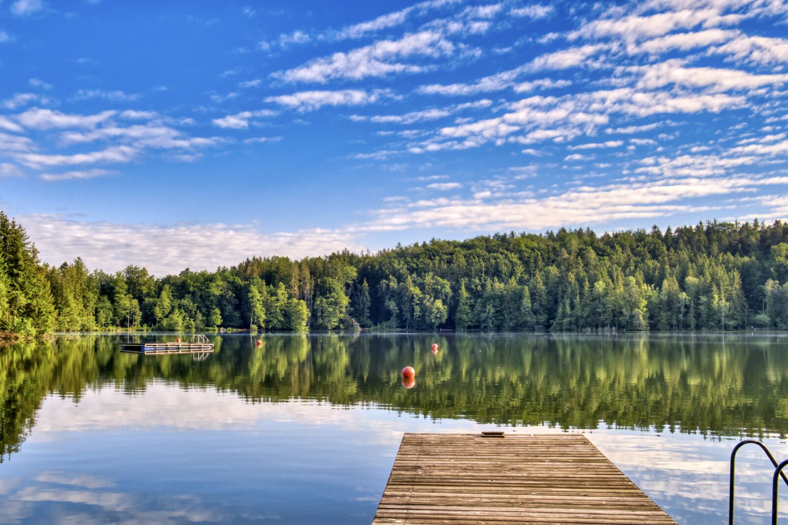 Nikon D7500 sample photo. Badesee, outdoor pool, forest photography