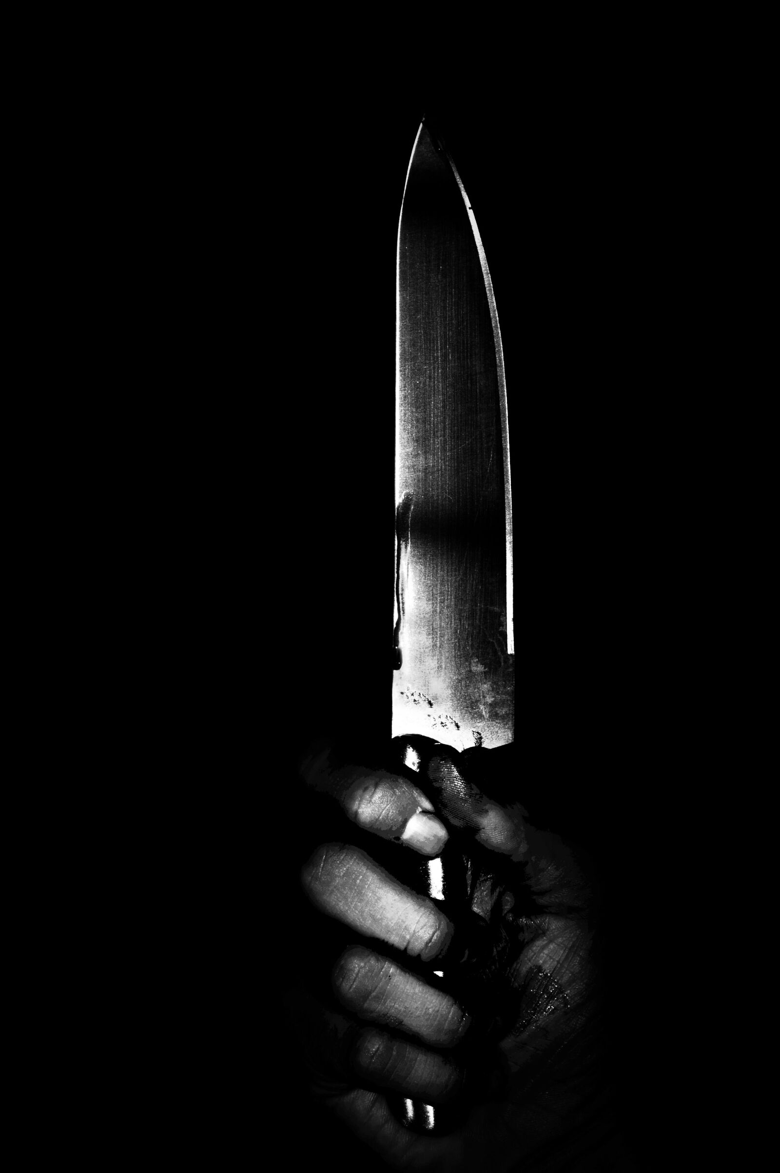 Nikon D3200 sample photo. Knife, stabbing, stab photography