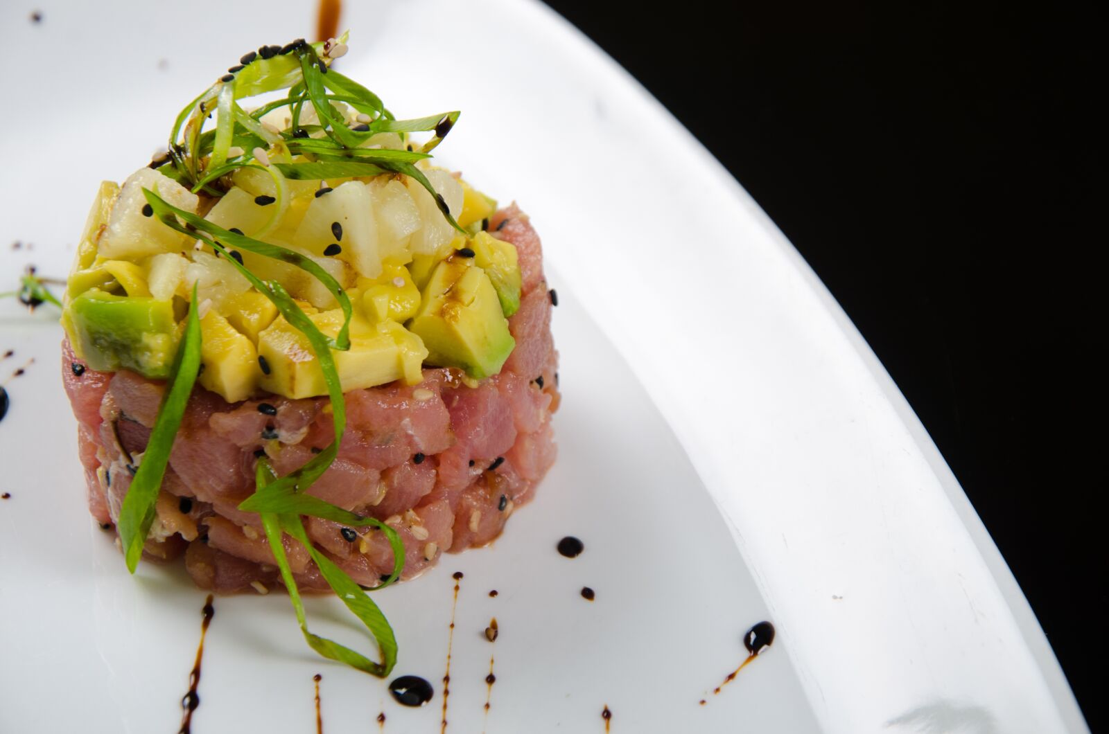 Nikon D7000 sample photo. Tartare di tonno, salmon photography