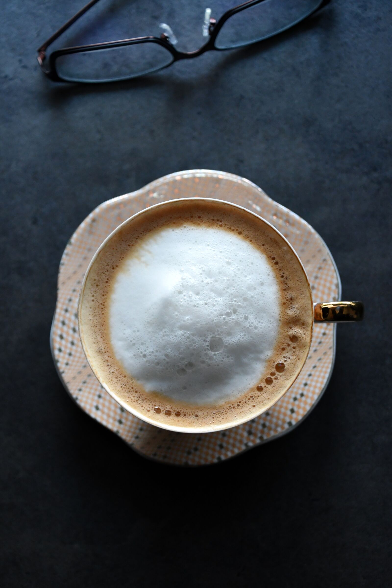 Nikon D7500 sample photo. Coffee, orange, gold photography