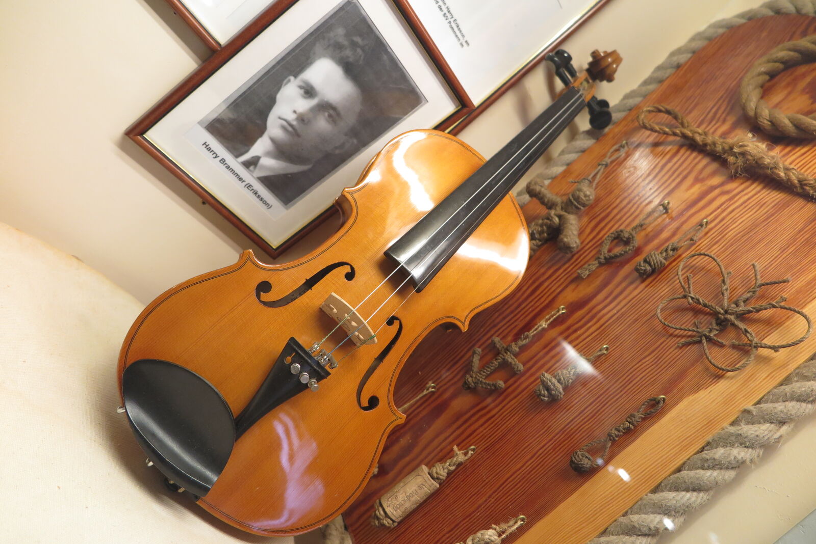 Canon PowerShot G1 X Mark II sample photo. Tilted violin photography