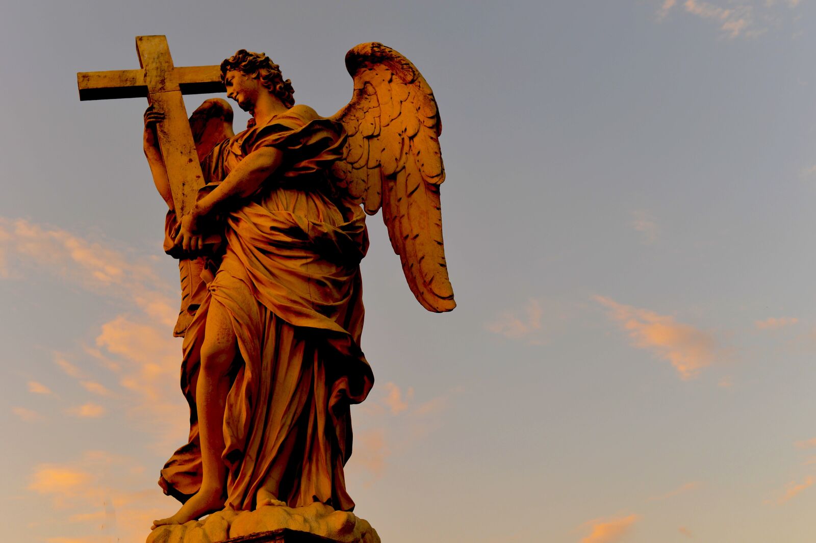 Nikon Df sample photo. Sculpture, rome, italy photography