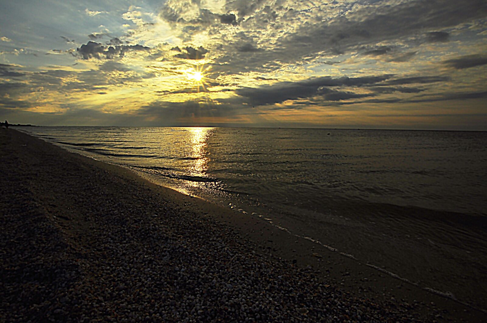Nikon D90 sample photo. Dawn, sun, sea photography